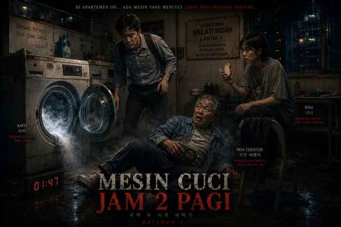 mesin cuci jam 2 pagi